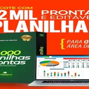 12.000 Planilhas Prontas e Editáveis